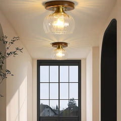 Semi Flush Ceiling Light Hallway