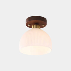 Semi-Flush Mount Ceiling Light Small Vintage
