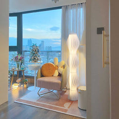 Sleek Floor Lamp PVC Skirt Balcony