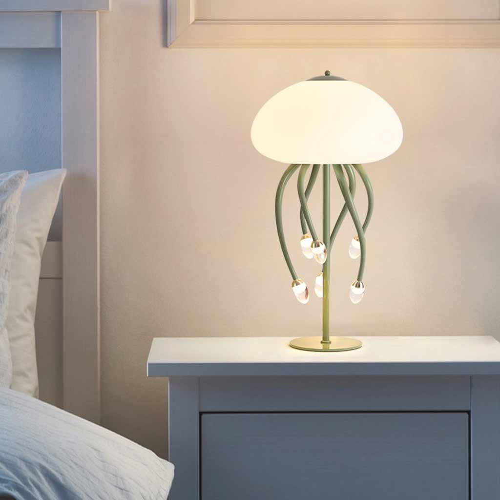 Table Lamp Creative Jellyfish LED Bedroom
