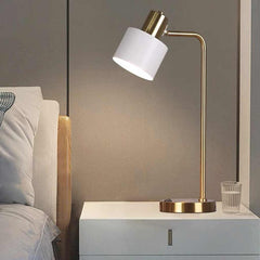 Table Lamp Nordic Adjustable Eye Care with Button Switch Bedroom