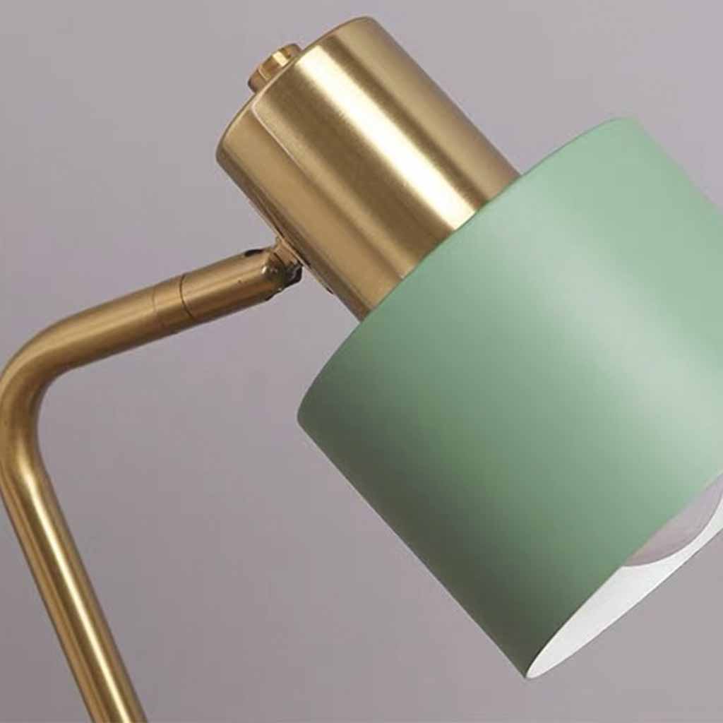 Table Lamp Nordic Adjustable Eye Care with Button Switch Lampshade