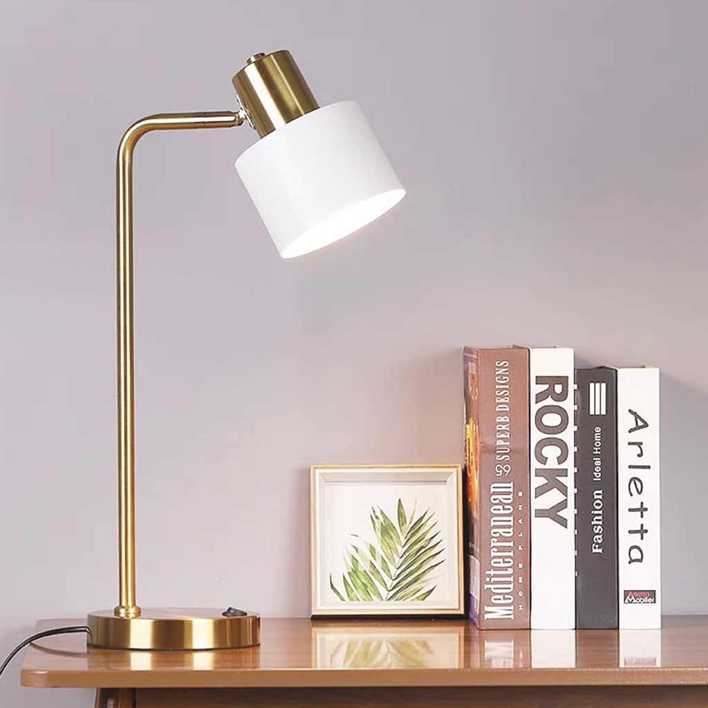 Table Lamp Nordic Adjustable Eye Care with Button Switch Study Room