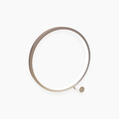 Table Lamp Touch Circular Halo White
