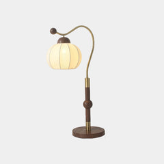 Table Lamp Vintage Lantern with Fabric Shade