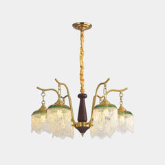 Lampadario Nappa Ramo Francese Multiluce