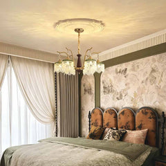 Lampadario Nappa Ramo Francese Multiluce