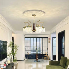 Lampadario Nappa Ramo Francese Multiluce