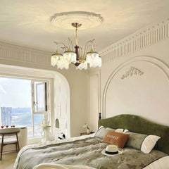 Lampadario Nappa Ramo Francese Multiluce