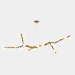 Tree Branch Chandelier Rustic Resin Multi-Globe