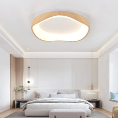 Unique Wabi-sabi Ceiling Light Log Bedroom