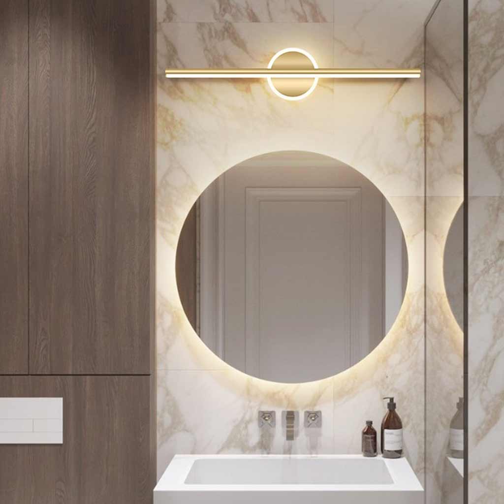 Modern Linear LED Bathroom Vanity Mirror Wall Lamp VAXLAMP modern-linear-led-bathroom-vanity-mirror-wall-lamp-vaxlamp