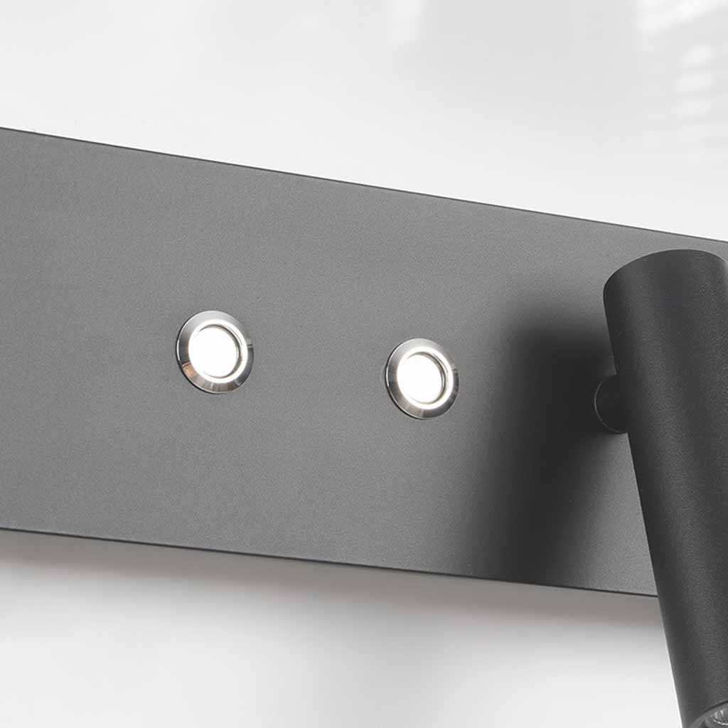 Wall Bedside Lamp Spotlight Linear Rectangle Detail