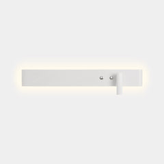 Wall Bedside Lamp Spotlight Linear Rectangle White