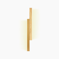 Wall Lamp 2 Light Bar Linear Log Color