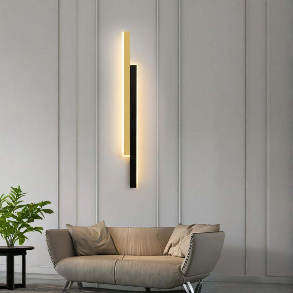 Wandleuchte 2 Lichtleiste Wohnzimmer