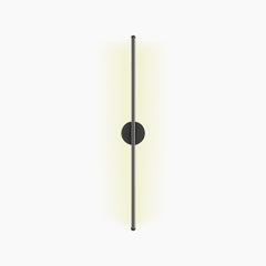 Wall Lamp Aluminum Linear Black