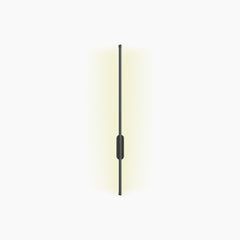 Wall Lamp Aluminum Linear LED Black