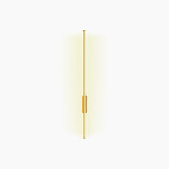 Wall Lamp Aluminum Linear LED Gold