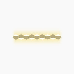 Wall Lamp Art Geometric LED Gold