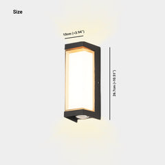 Wall Lamp Cylinder / Cuboid Waterproof IP65 LED Outdoor