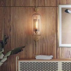 Wall Lamp Cylinder Corner