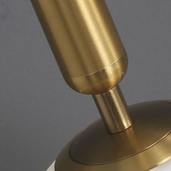 Wall Lamp Hanging Globe Glass Shade Detail