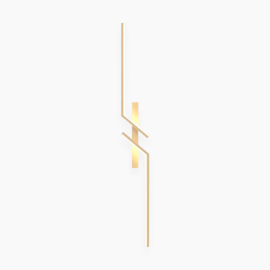 Aplique Lineal Regulable LED Oro