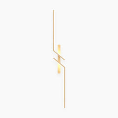 Wall Lamp Linear Dimmable LED Gold