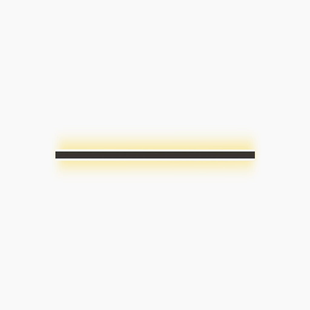 Wall Lamp Linear Indoor LED Light Black