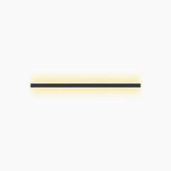 Wall Lamp Linear Indoor LED Light Black