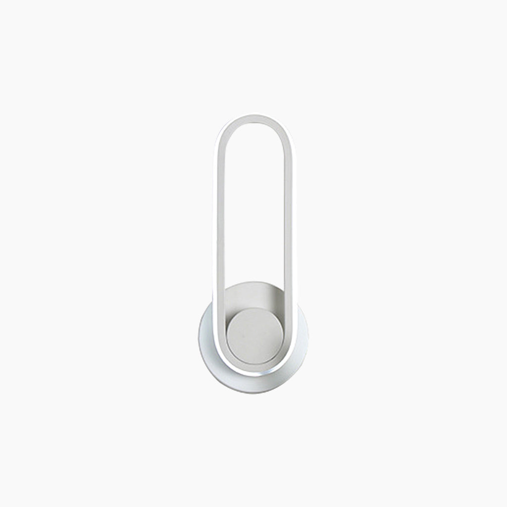 Wall Lamp Rotating Aluminum White