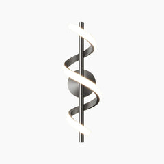 Wall Lamp Wavy Linear Black