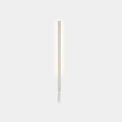 Wall Lamp with Adjustable Spotlight White