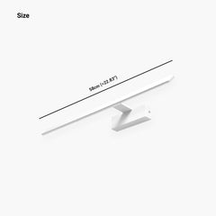 Wall Light Bathroom Vanity Mirror Lamp White Size
