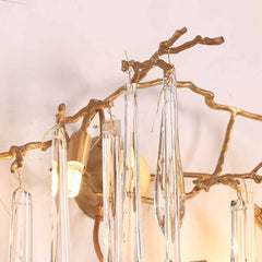 Wall Light Crystal Branch