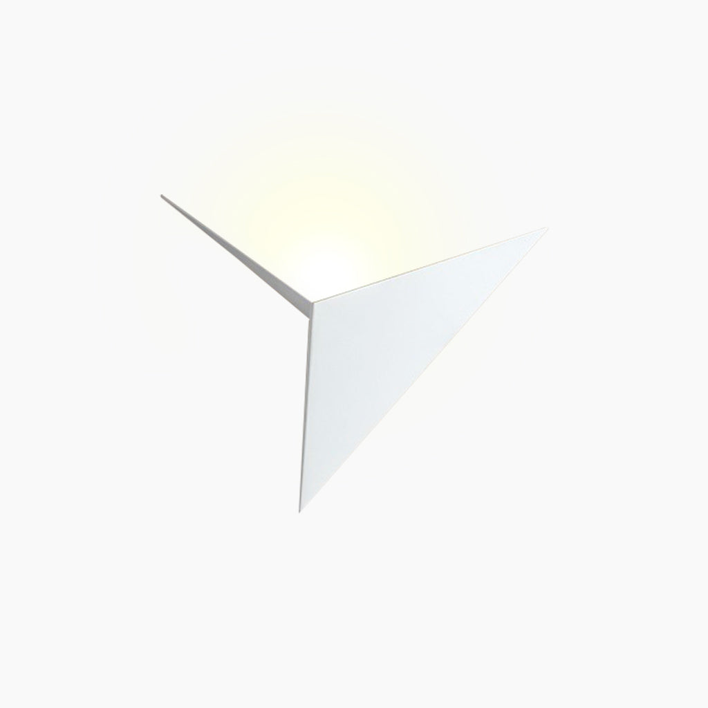 Wall Light Geometric Triangle White