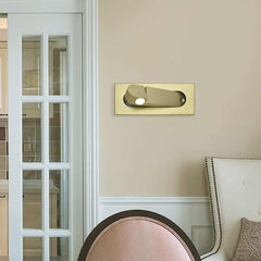 Wall Light Minimalist Recessed Adjustable LED Bronze Bedroom
