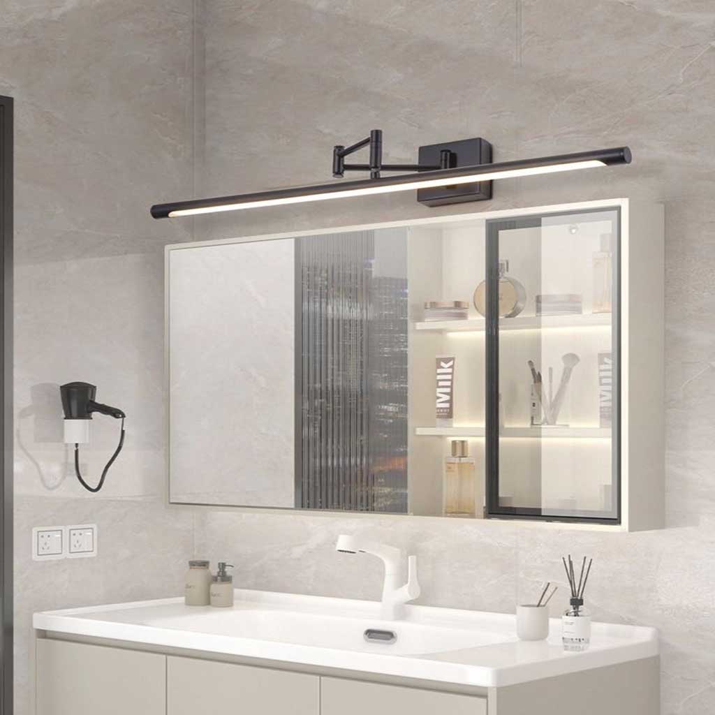 Wall Mount LED Lamp Vanity Picture Light Black Bathroom
