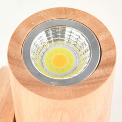 Wall Mounted Lamp Tube Double Headed Log Color Light Source