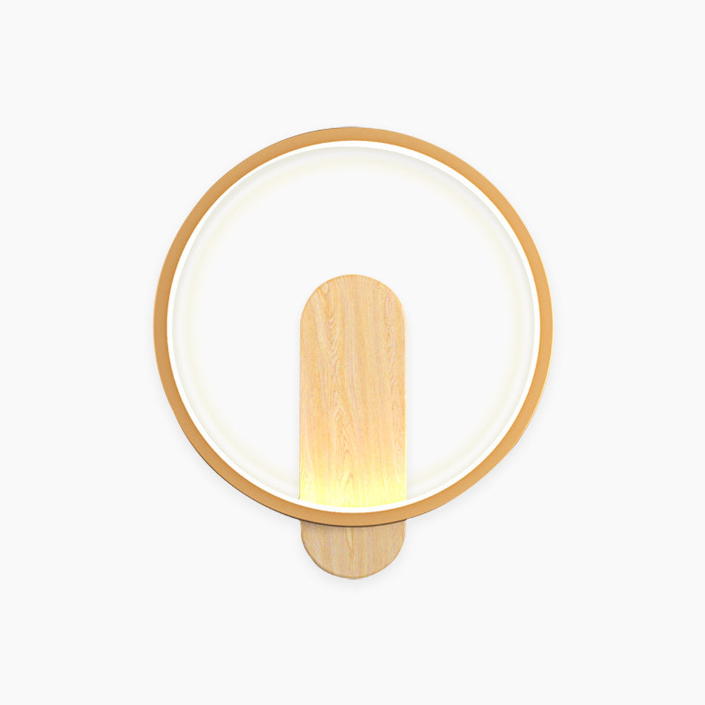 Wall Mounted Sconce Light LED Log Color