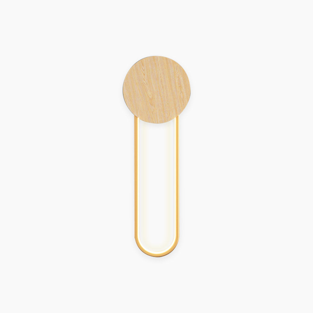 Wall Mounted Sconce Light Log Color