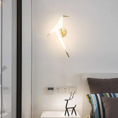 Wall Sconce Decorative Acrylic Bird LED Bedroom