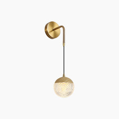 Wall Sconce Globe LED Hanging Log Color