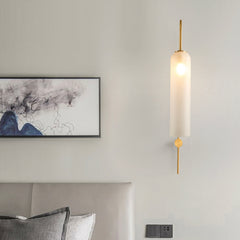 Wall Sconce Lamp Modern Glass Tube Bedroom