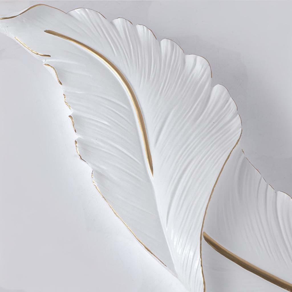 Wall Sconce Modern Resin Feather LED Dimmable Room