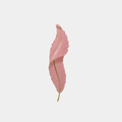 Wall Sconce Lamp Modern Resin Feather LED Dimmable Pink