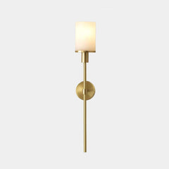 Fali súrlódás könnyű rézhenger márvány árnyék