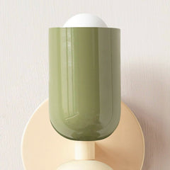 Wall Sconce Light Cream Double Head Shade