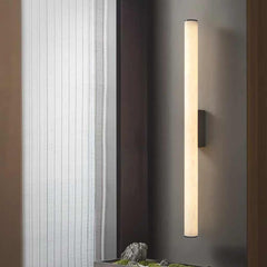 Wall Sconce Light Cylinder Linear Marble LED